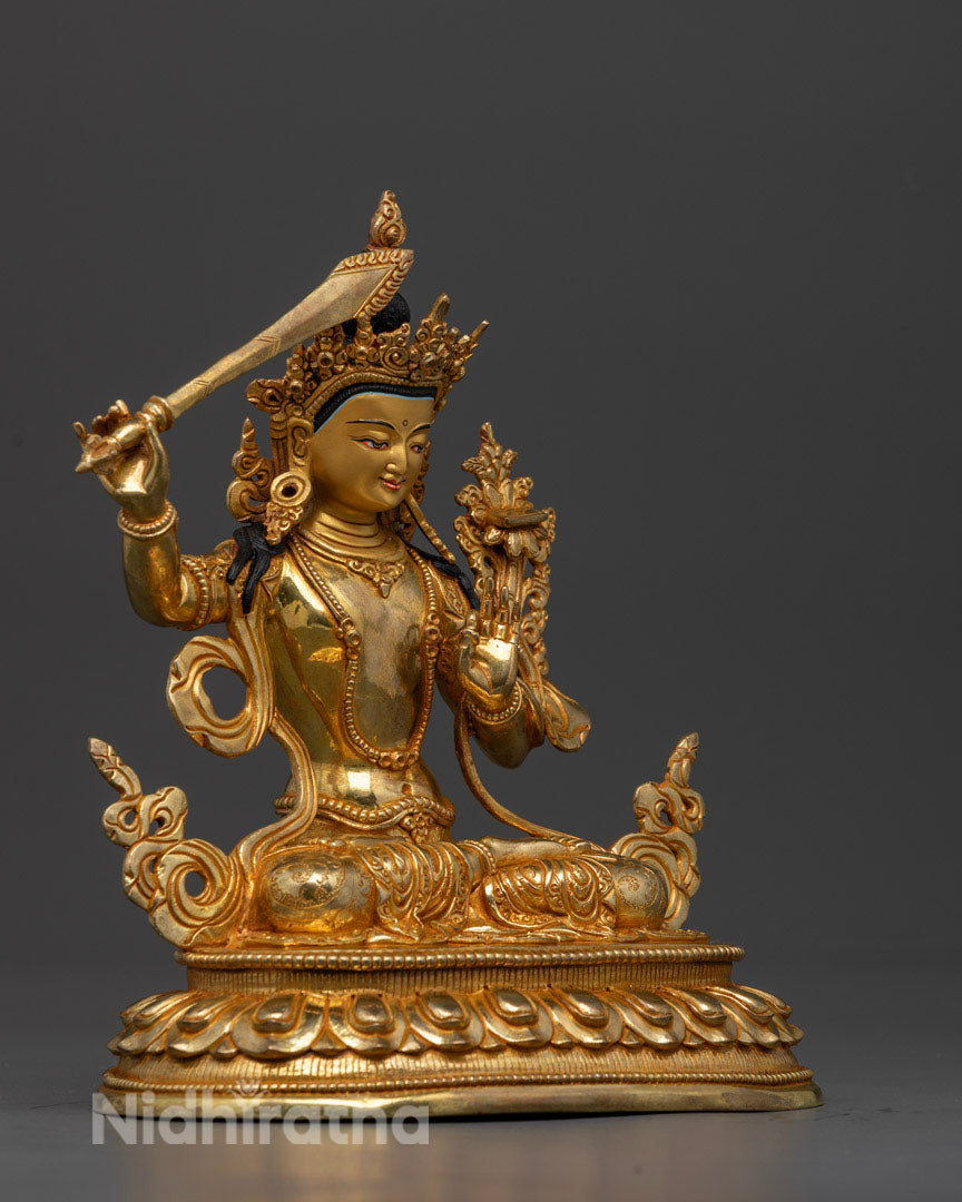 Manjushri Statue | Tibetan Buddhism | Bodhisattva of Wisdom