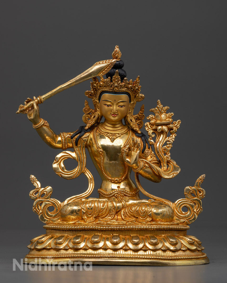 Manjushri Statue | Tibetan Buddhism | Bodhisattva of Wisdom