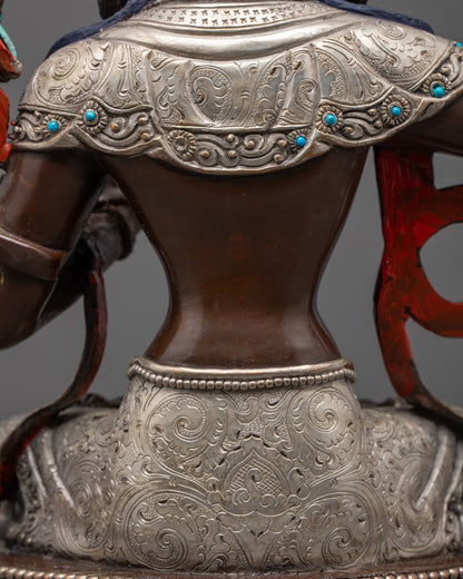 Nepalese Made Manjushri Statue | Himalayan Sacred Artwork