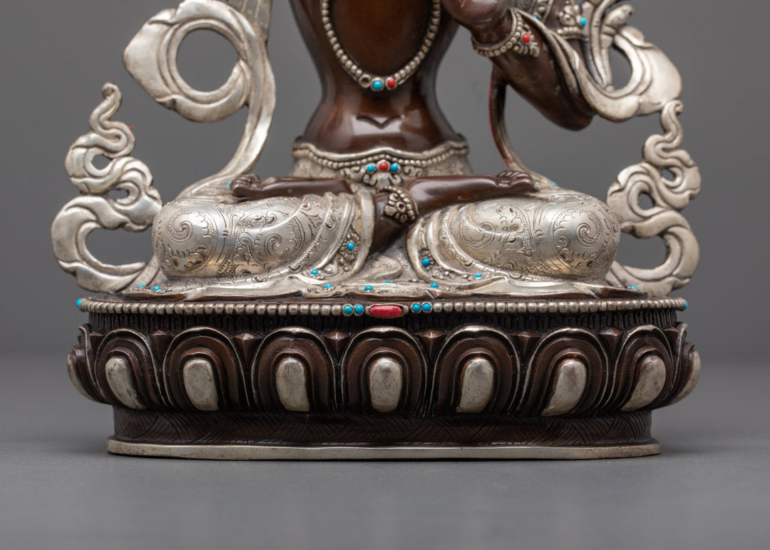 Nepalese Made Manjushri Statue | Himalayan Sacred Artwork