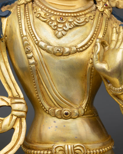 Sacred Manjushree Statue - Bodhisattva of Transcendent Wisdom