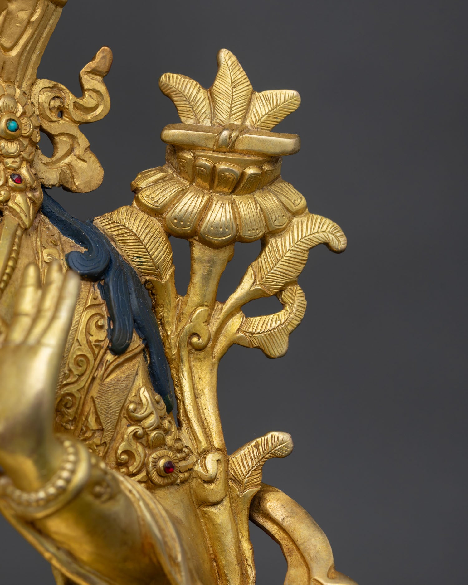 Sacred Manjushree Statue - Bodhisattva of Transcendent Wisdom