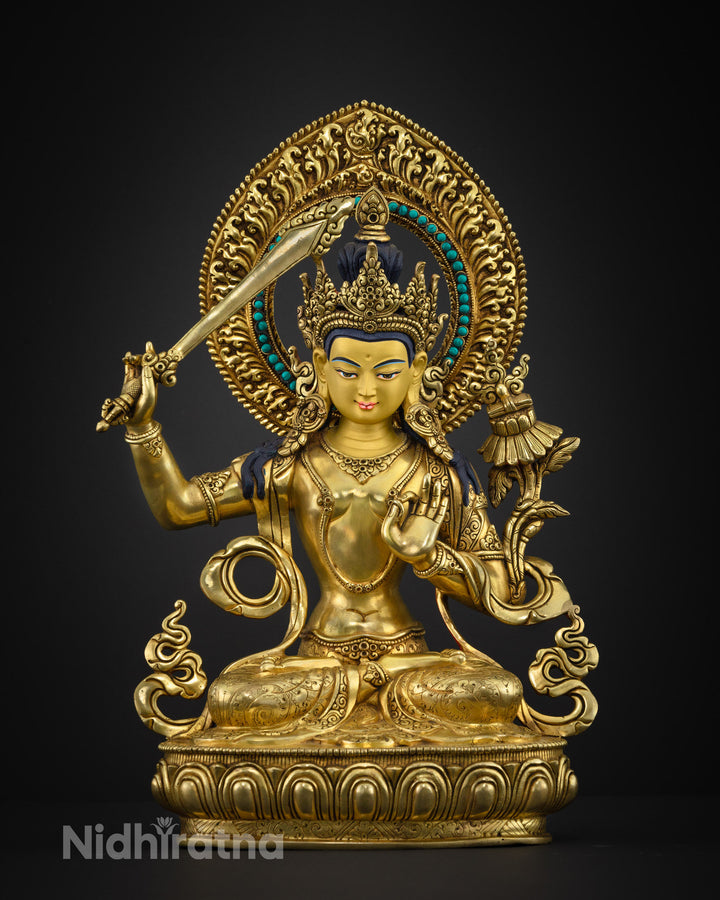 Manjushri Buddha | Manjushri Statue | Manjushree God | Manjushri Boddhisattva | Wisdom Manjushri Statue