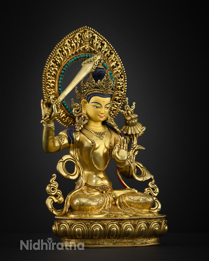 Manjushri Buddha | Manjushri Statue | Manjushree God | Manjushri Boddhisattva | Wisdom Manjushri Statue