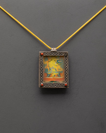 Manjushri Locket | Sacred Pendant for Knowledge