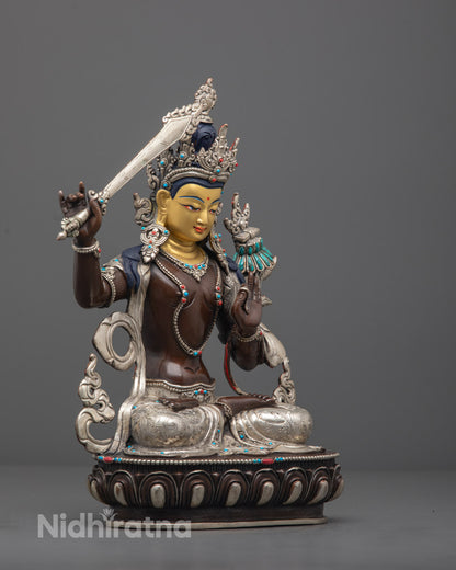 Bodhisattva Statue Set | Sacred Hand-Carved Deities