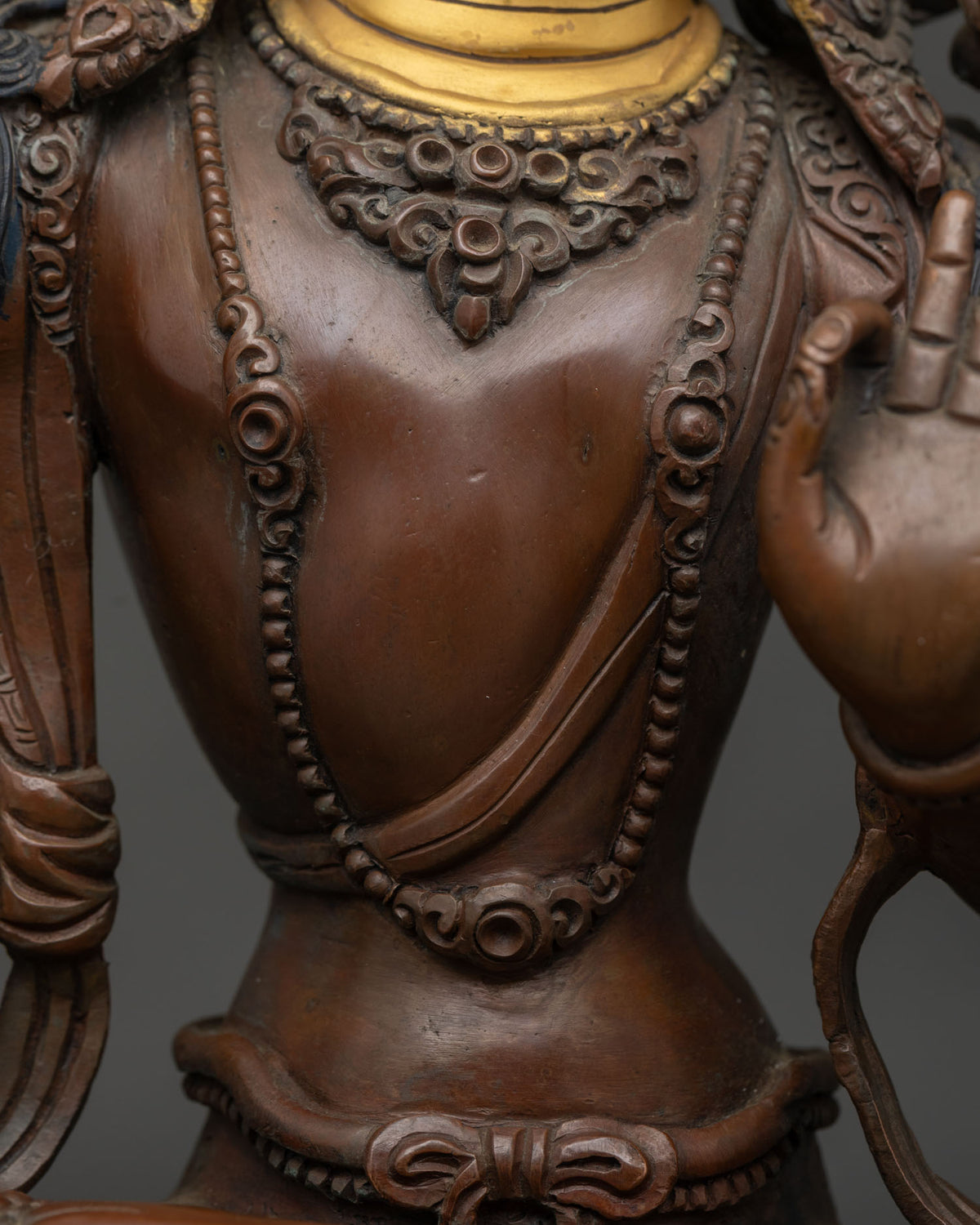 Manjushri Statue for Meditation and Spiritual Practice