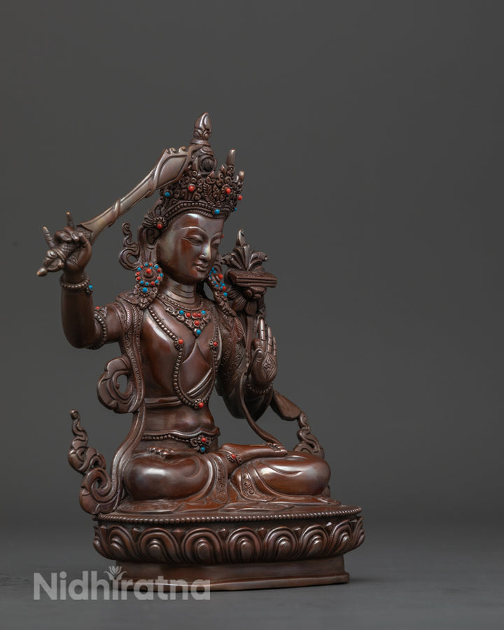 Bodhisattva Manjushri Statue | The Enlightened Intellect