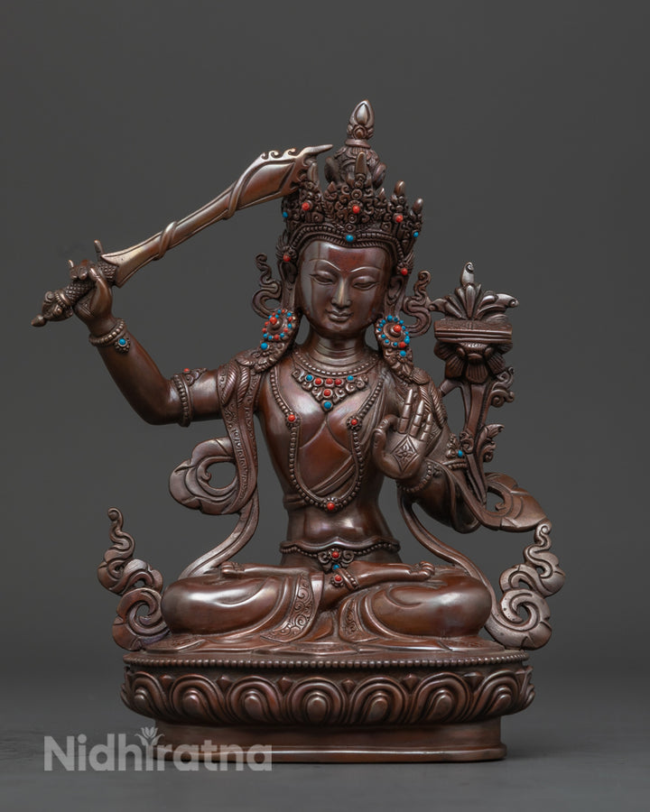 Bodhisattva Manjushri Statue | The Enlightened Intellect