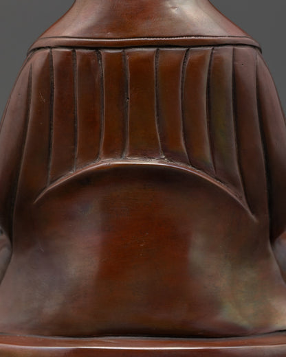 Tibetan Guru Gampopa Statue | Beautiful Handcrafted Art