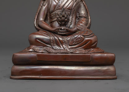 Tibetan Guru Gampopa Statue | Beautiful Handcrafted Art
