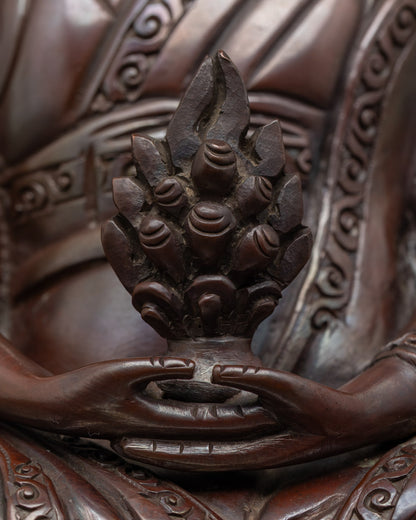 Tibetan Guru Gampopa Statue | Beautiful Handcrafted Art