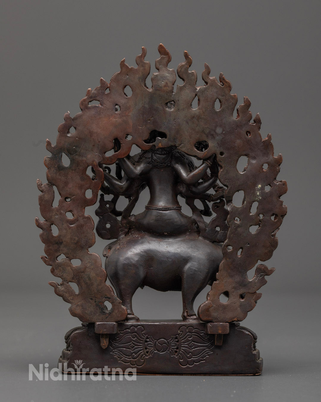 Marichi Goddess Statue | Oxidized Copper Sculpture
