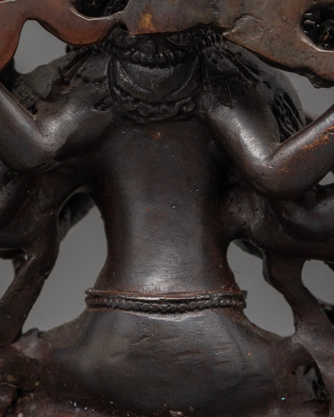 Marichi Goddess Statue | Oxidized Copper Sculpture