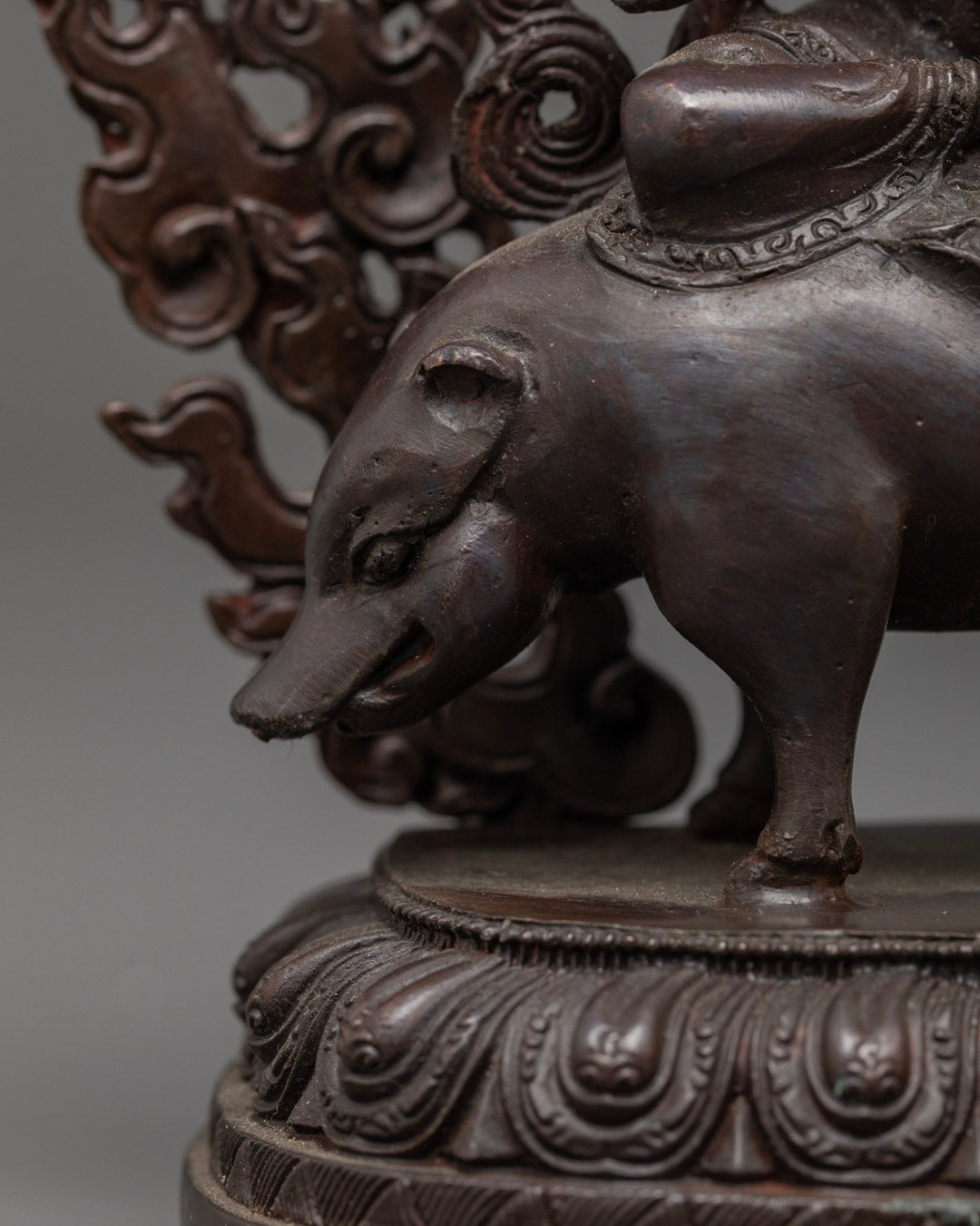 Marichi Goddess Statue | Oxidized Copper Sculpture