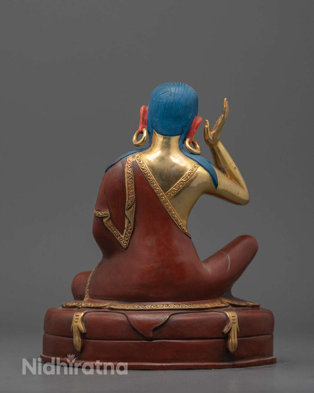 Partially Gold Gilded Marpha Set Sculpture