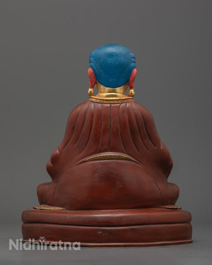 Partially Gold Gilded Marpha Set Sculpture