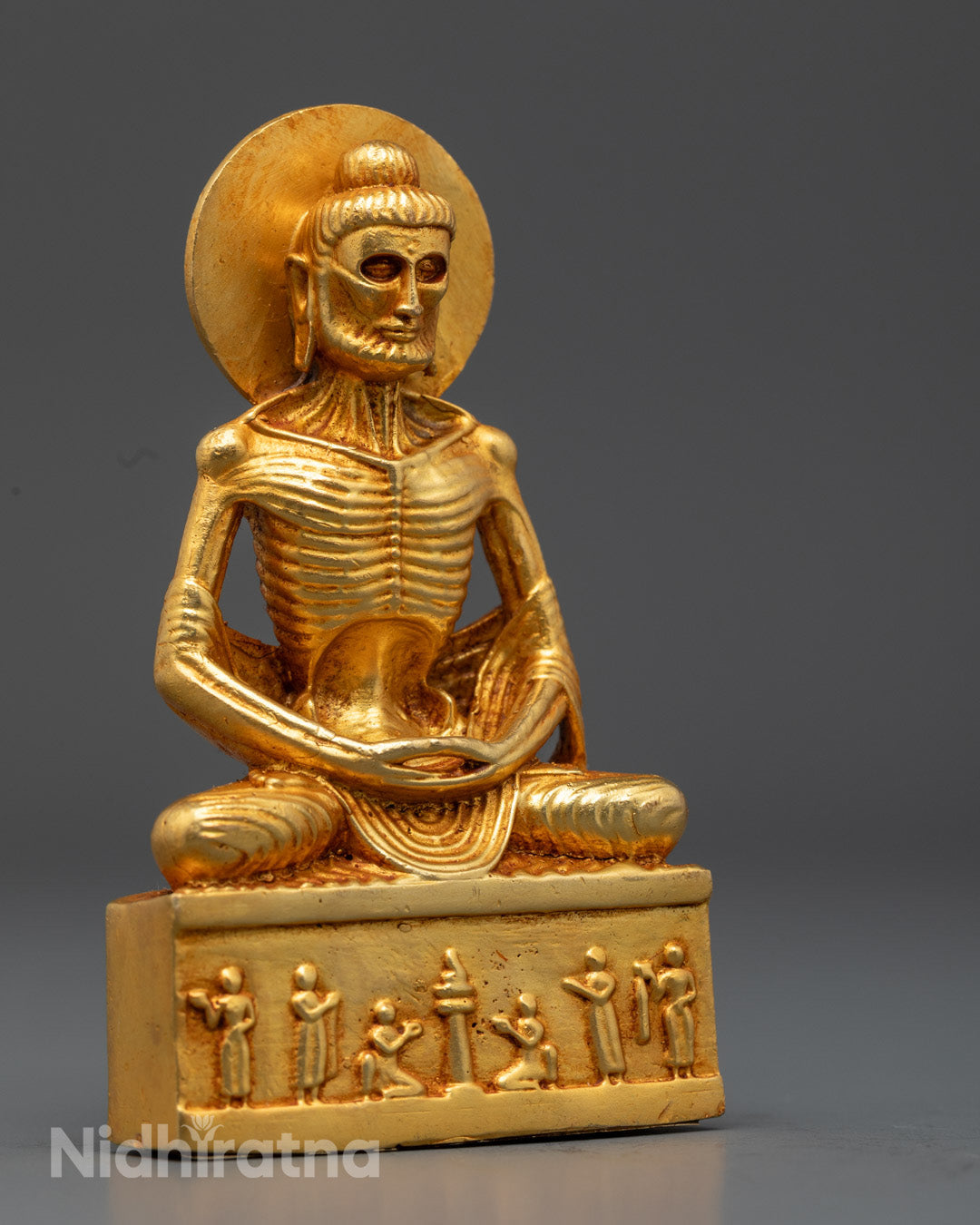 Fasting Buddha Statue | Handcrafted Serenity for Your Home Altar