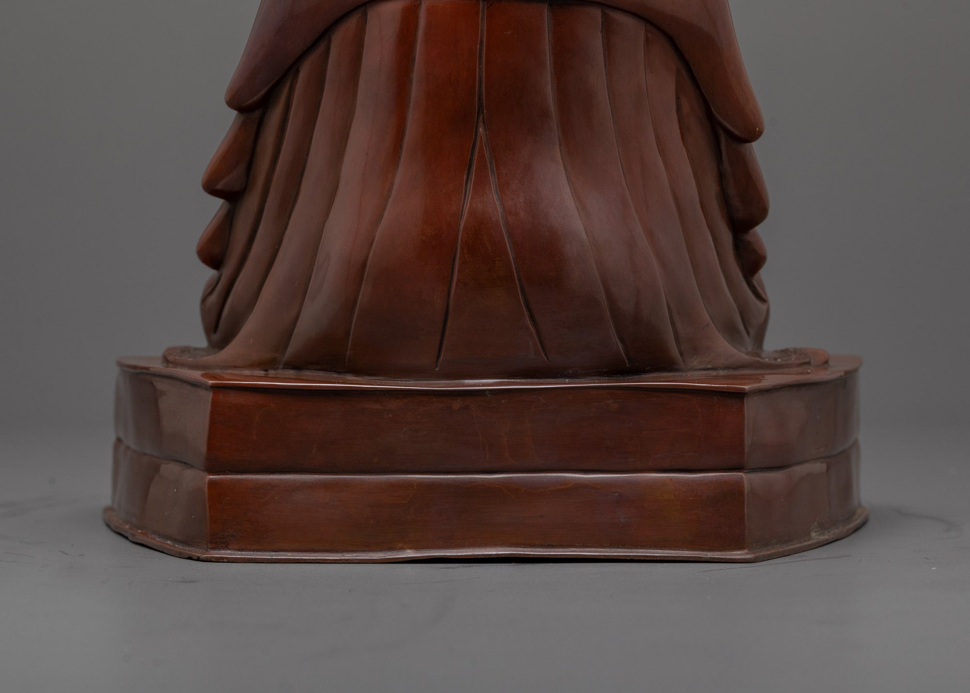 Traditional Oxidized Marpha Statue | Himalayan Saint Deity