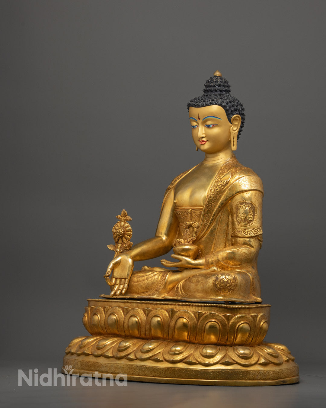 Shop Medicine Buddha Statue | Traditional Nepalese Healing Deity