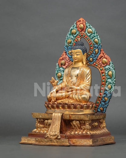 Three Buddha Set Statue | Buddhist Zen-Inspired Altar Art