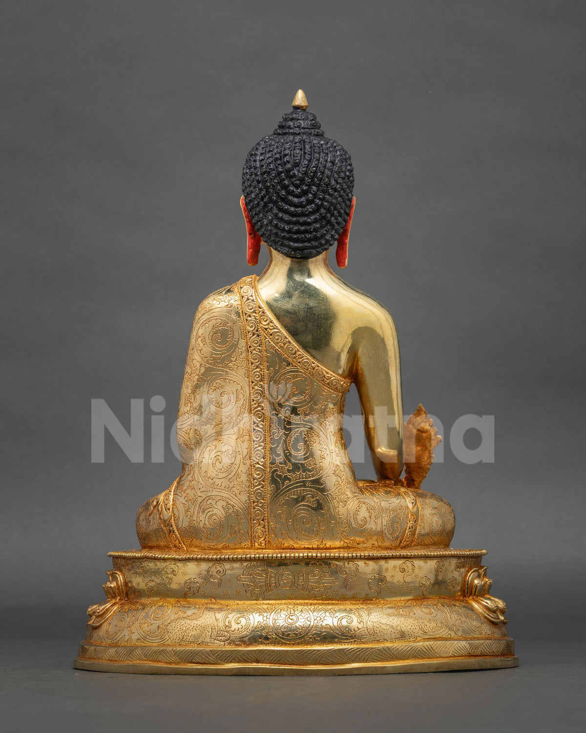 Medicine Buddha Statue | Traditional Newari Craftsmanship