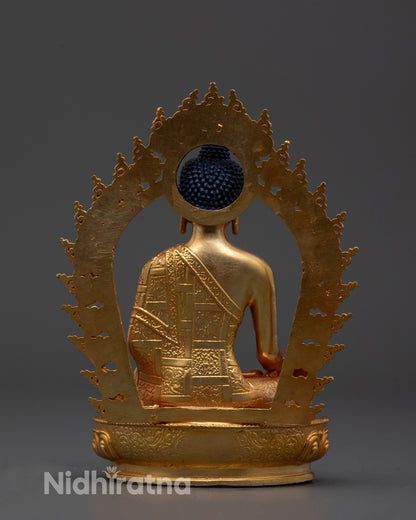 Machine-Made Bhaisajyaguru Statue | Buddhist Healing Deity