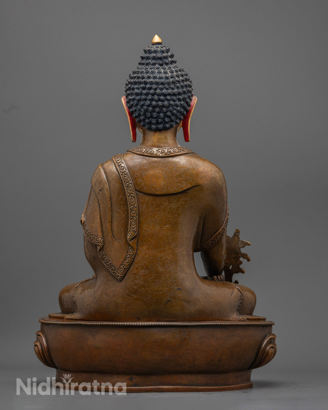 Medicine Buddha Healing Statue | Traditional Nepali Statue