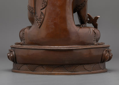 Master Healer Medicine Buddha Statue | Handcrafted Statue from Nepal
