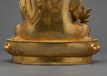 Healing Medicine Buddha Statue | Buddhist Hand-carved Art