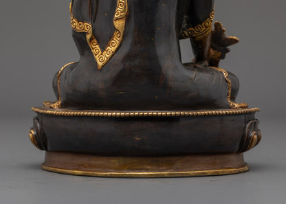 Buddhist Bhaisajyaguru Statue | Himalayan Sacred Art