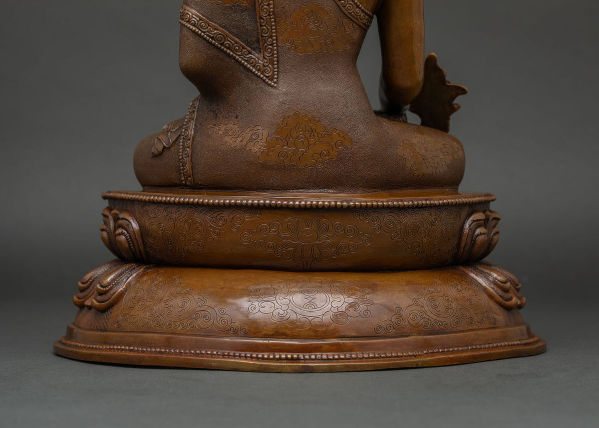 Bhaisajyaguru Statue | Authentic Himalayan Buddhist Sculpture