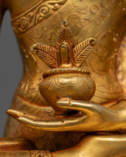Medicine Buddha Statue for Buddhist Meditation Temple
