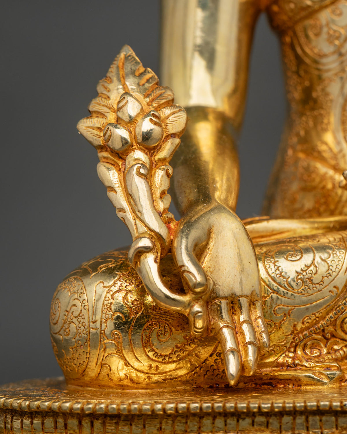 Medicine Buddha Statue | Traditional Newari Craftsmanship