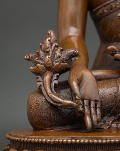 Bhaisajyaguru Statue | Authentic Himalayan Buddhist Sculpture