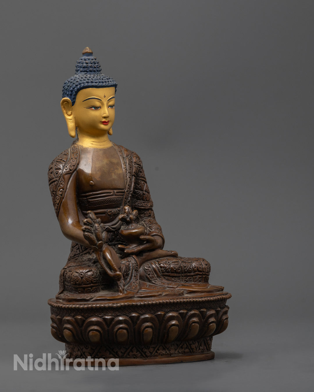 Ayurvedic Healing Buddha Statue | Bhaishajyaguru Statue