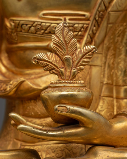 Medicine Buddha Statue | Healing Tibetan Buddhist Art