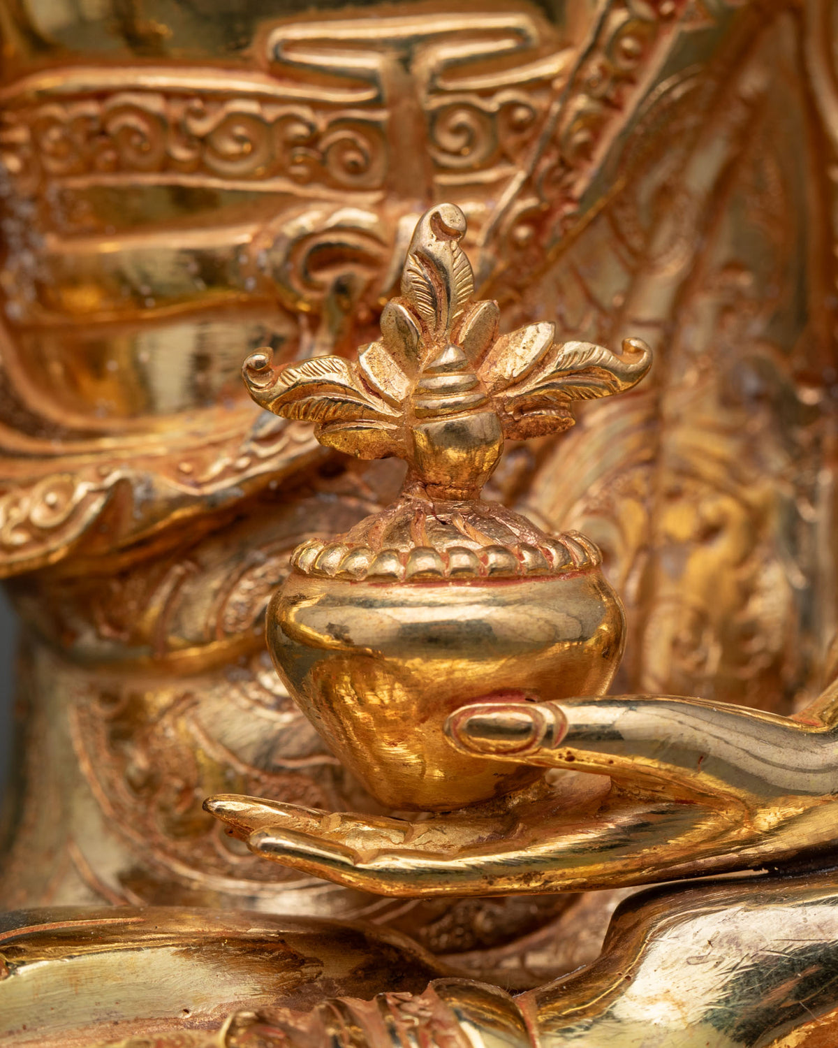 Medicine Buddha Statue | Sangye Menla Figurine for Meditation & Shrine