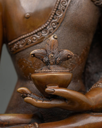 Bhaisajyaguru Statue | Authentic Himalayan Buddhist Sculpture