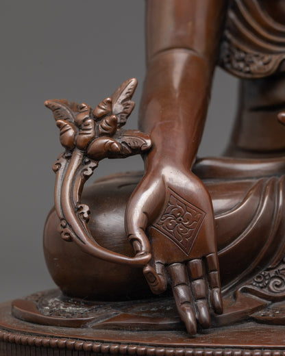 Master Healer Medicine Buddha Statue | Handcrafted Statue from Nepal