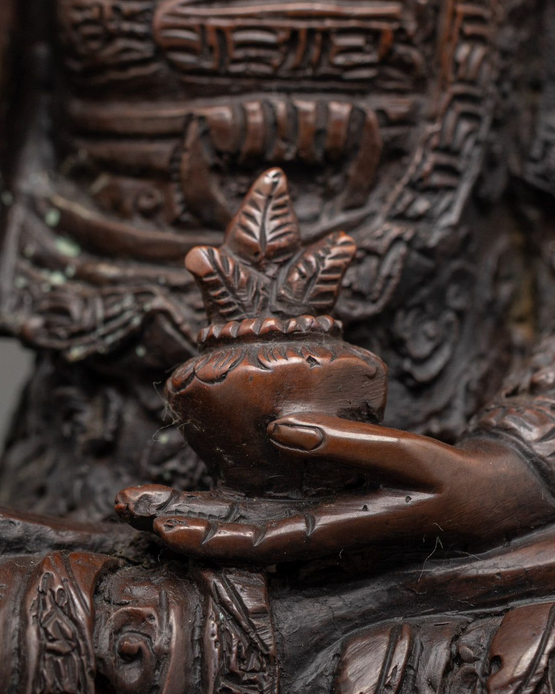 Handcrafted Three Buddha Statue Set