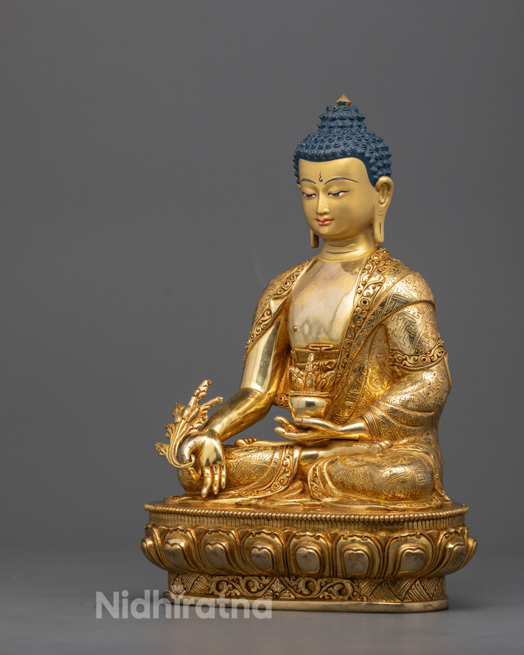 Healing Medicine Buddha Statue | Handmade in Nepal