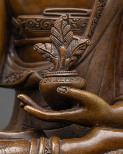 Medicine Buddha Healing Statue | Traditional Nepali Statue