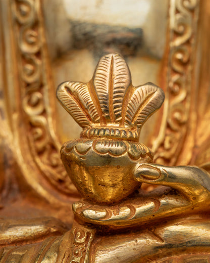 Medicine Buddha Statue | Handcrafted Spiritual Home Decor Art
