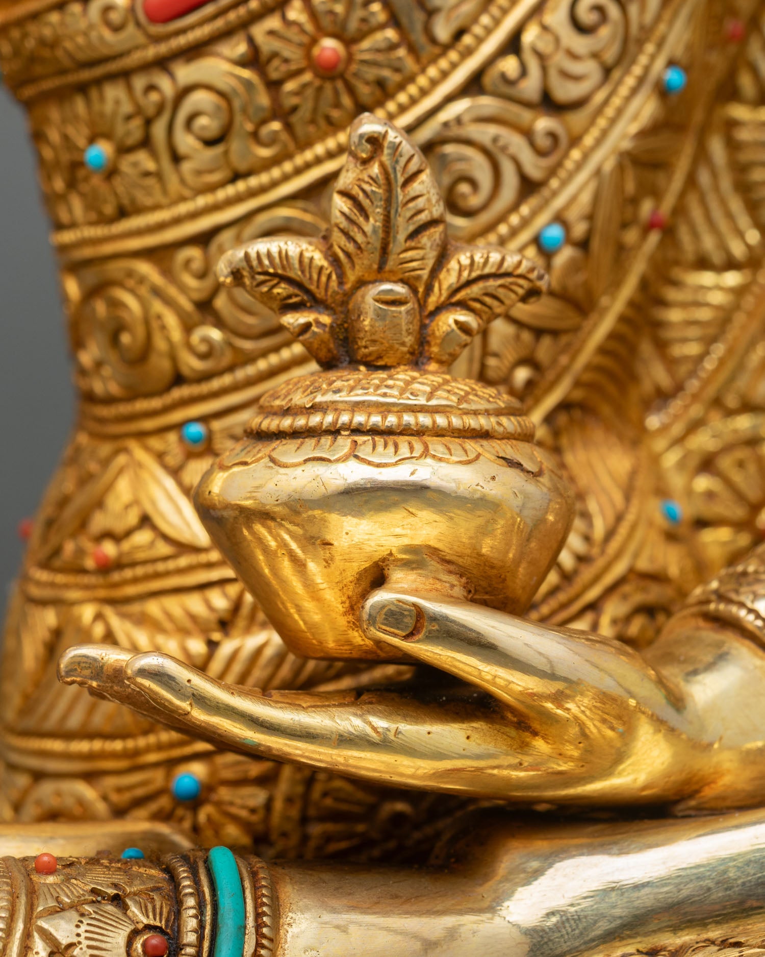 Large Medicine Buddha Statue | Buddhist Statue from Nepal