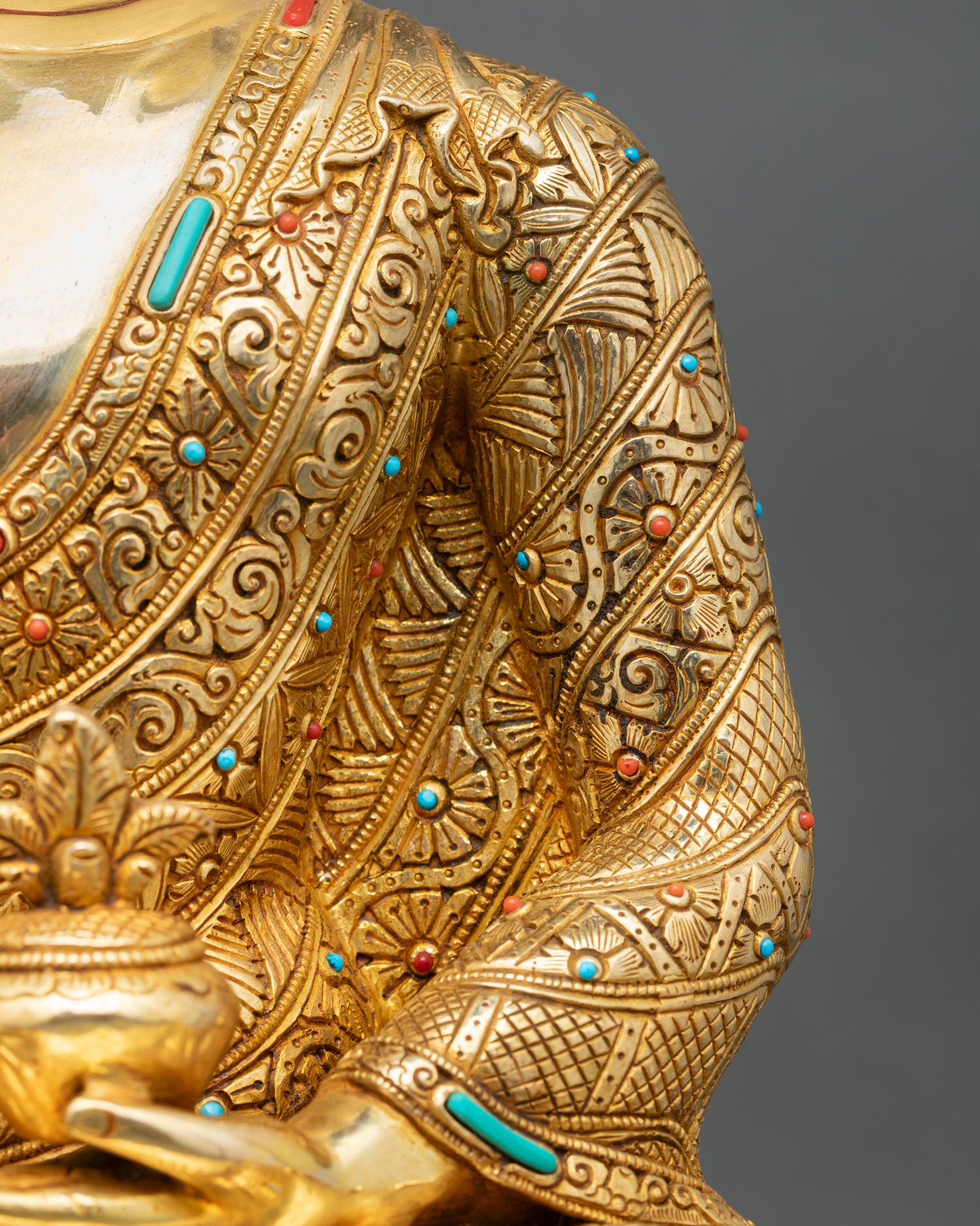 Large Medicine Buddha Statue | Buddhist Statue from Nepal