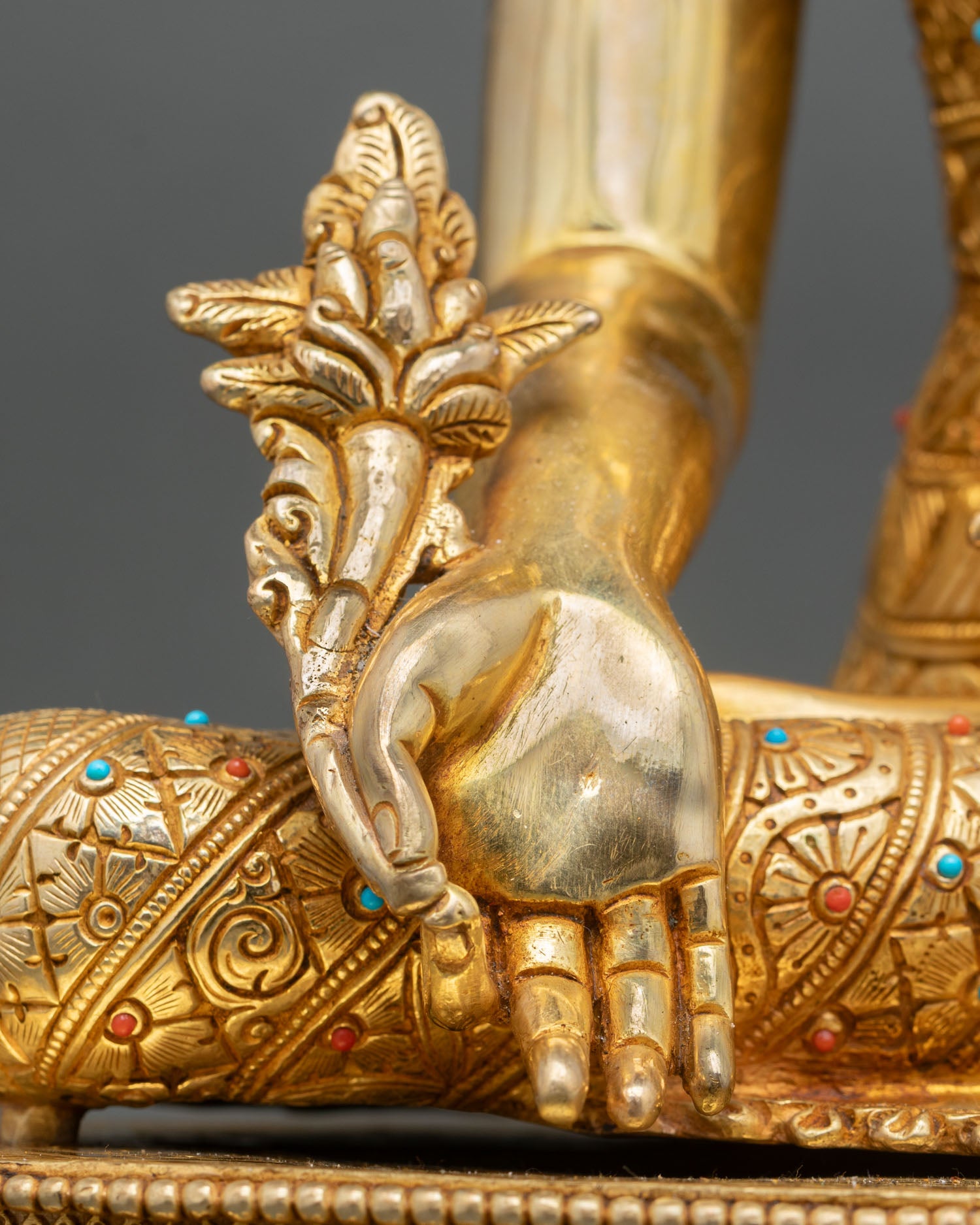 Golden Three Buddha Set – Buddhist Statue Collection