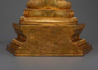 Medicine Buddha Statue for Buddhist Meditation Temple