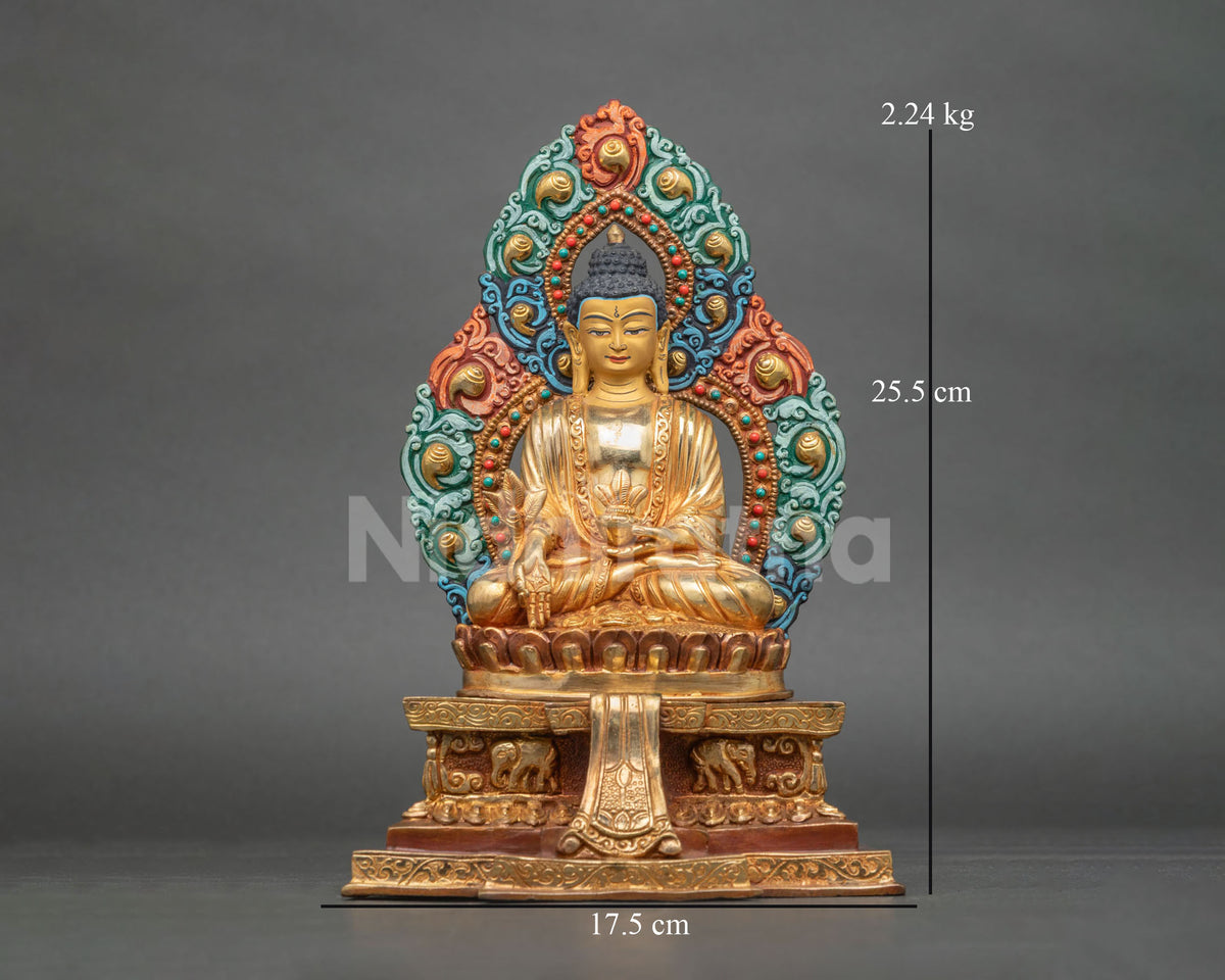 Medicine Buddha Statue | Handcrafted Spiritual Home Decor Art
