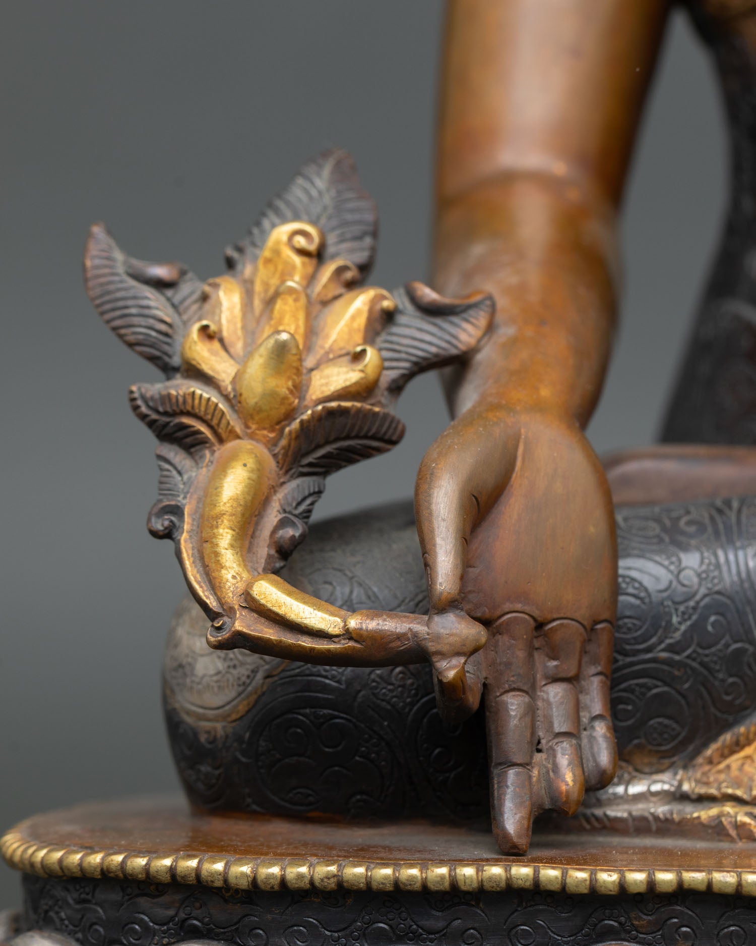 Premium Oxidized Medicine Buddha Statue | Himalayan Art & Craft